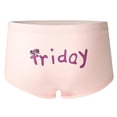 thumbnail image 5 of Toddler Girl Underwear Kids Panties Little Baby Briefs Days of The Week Underpants Size 2-5 Years, 5 of 7