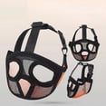 thumbnail image 4 of Dog Muzzle With Short Snout Adjustable Breathable Mesh Muzzle For English French Bulldogs Anti-bite Chewing, 4 of 5
