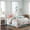 Coral, variant on Noaman 7-Piece Cotton Sateen Coastal Comforter Set, Aqua, California King