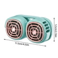 thumbnail image 4 of Newxiaaa Personal Foldable Small Fan Household Tower Fans Summer Clearance Remote Controlled Fan 2024 New Third Gear Portable Fan for Festival (Black), 4 of 6