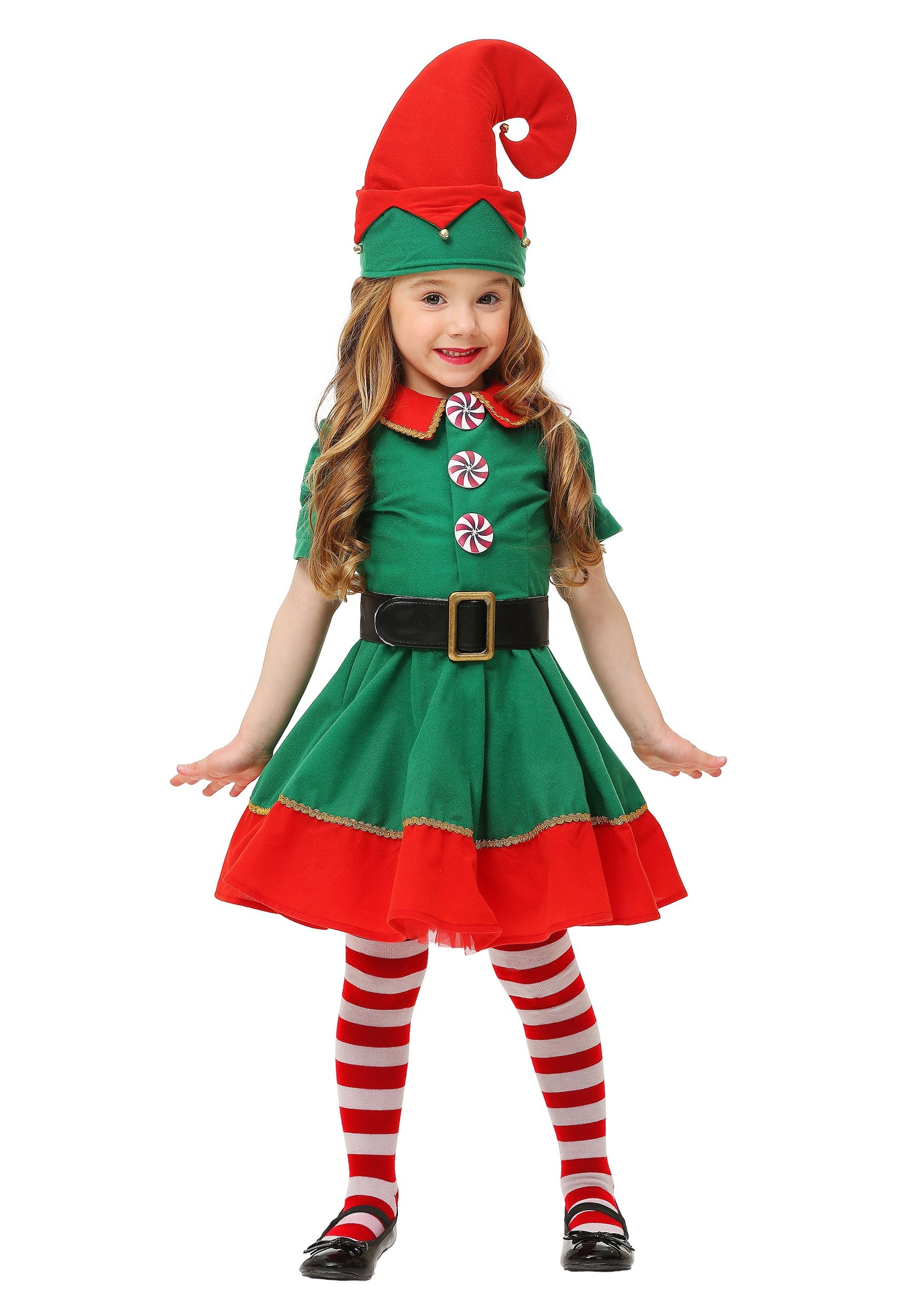 Babies Toddlers Childs Boys Girls Elf Christmas Xmas Fancy Dress Costume Outfit 