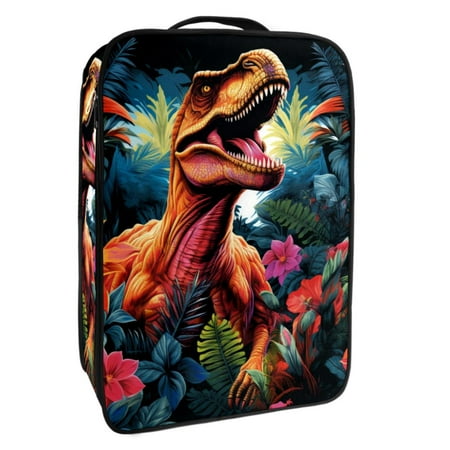 

Dinosaur Premium Polyester Shoe Organizer - Durable Shoe Box Storage with 23x31cm/9x12in Dimensions Ideal for Neat Shoe Storage.