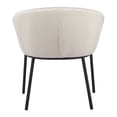 thumbnail image 4 of Essen Dining Chair Ivory Dining Chair, Modern Style, Armrest support, Plywood, Indoor Dining, 4 of 5