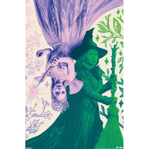 Wicked: For Good (2025) - Mirrored Wall Poster, 22.375" x 34" Walmart Exclusive