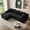 95" Black, variant on 95" Cloud Sectional Boneless Couches for Living Room, Modular L Shaped Couch with Deep Seat Left Facing Chaise & Side Pockets, Corduroy Memory Foam 3 Seater Sofa for Apartment, No Assembly, Black