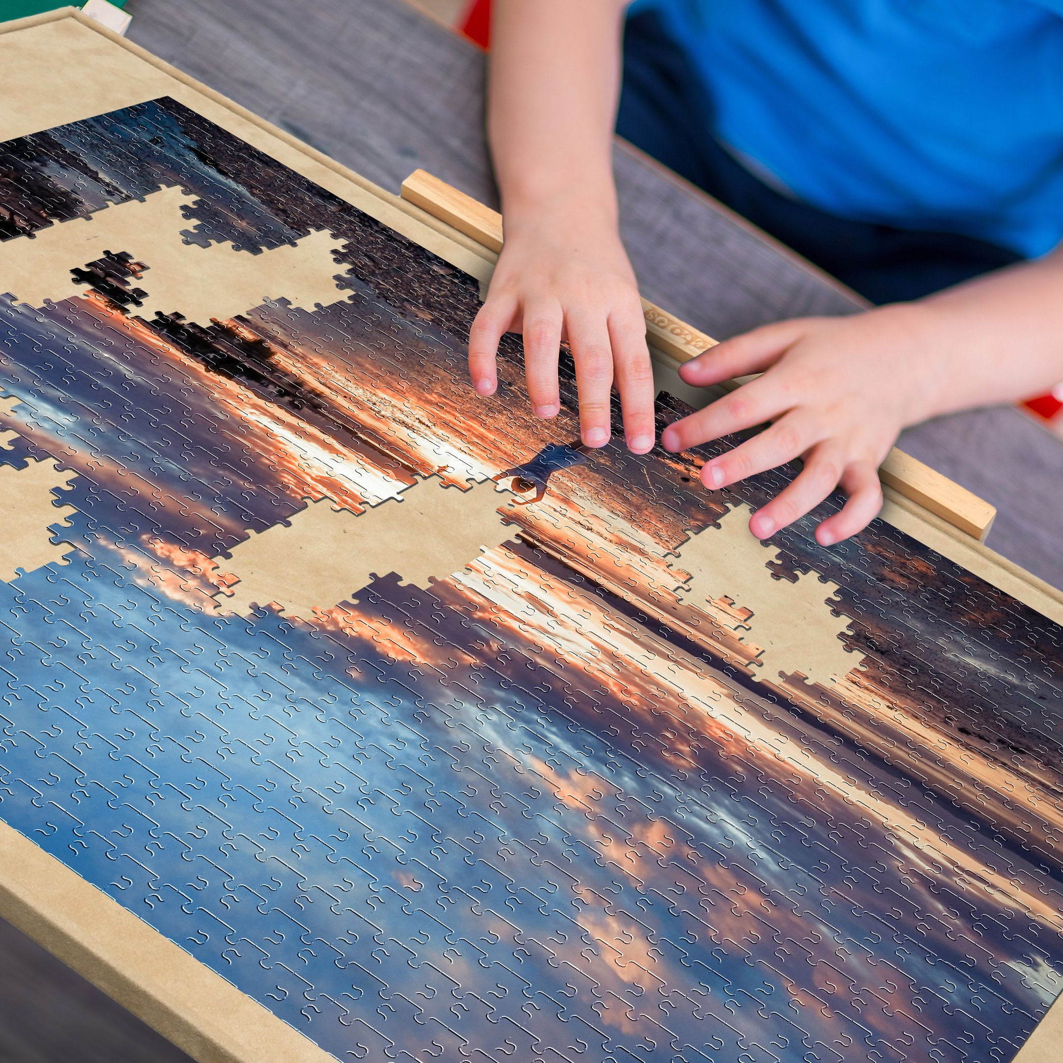 becko puzzle board & bracket set