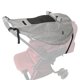 thumbnail image 1 of RV Toldo universal gris para cochecito, toldo para capazo, cuna de protección solar ajustable UV 50+ con bolsa de almacenamiento, 1 of 5