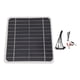 thumbnail image 1 of Cargador De Batería De Coche Con Panel Solar De 10 W Y 12 V, Panel Solar Ligero De Silicio Monocristalino Que Ahorra Energía De 12 V Y 10 W Para Acampar Para Baterías De, 1 of 7