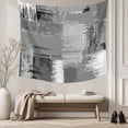 thumbnail image 5 of Grey Abstract Tapestry for Bedroom Wall Hanging Tapestry, Modern Mottled Art Oil Painting Ceiling Backdrop Tapestries Poster Blanket Wall Decor for Teens Room Living Room Dorm 59" x 79", 5 of 8