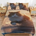 thumbnail image 2 of Surfing Cat Bedding Set with Zipper Closure for Girls & Boys, 2 of 6
