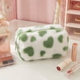 thumbnail image 6 of Makeup Pouch with Zipper, 7.1 x 3.9 x 3.1 Inch Cloth Travel Organizer for Home, Office, Lipstick, and Jewelry, 6 of 7
