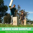thumbnail image 3 of GoSports Regulation Size Kubb Viking Clash Toss Game Set for Kids & Adults, 3 of 5