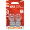 Sylvania 4157 Long-Life Miniature Bulb, Twin Pack