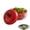 Red, variant on Salad Spinner, Salad Washer And Spinner, Fruit And Vegetable Washer & Dryer, Lettuce Spinners With Vegetable Washing Basket, Fruit Washing Bowl, Easy-Clean Kitchen Gadget For Greens