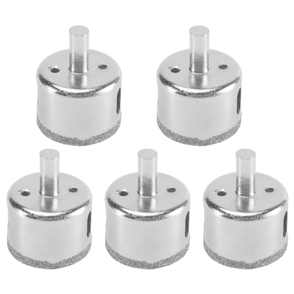 5 Pcs 40mm Diamond Tipped Tile Ceramic Glass Hole Saw Drill Bit