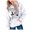 White, variant on Ccpelsie Girls Long Sleeve Hooded Sweatshirt Oversized Graphic Hoodies Cute Pullovers Tops(White,13-14 Years)