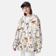 thumbnail image 3 of Balery Mushrooms And Butterflies Sudadera ligera de manga larga con capucha y protección solar UPF 50+ para hombre y mujer, ideal para pesca y running-3X-Large, 3 of 7