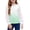 Gradient Green, variant on Tween Girl Clothing Casual Ruffle Cuffs Girls Sweatshirt with Polka Dot,Tops for Teen Girls,Toddler Girl Clothes for Spring Autumn Winter Girls Fashion Tops 150 Turquoise