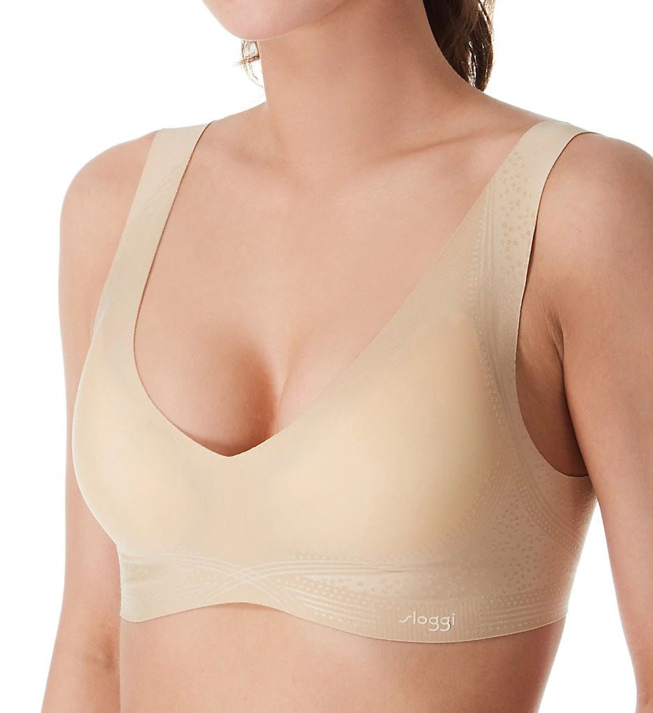 Details about   Sloggi ZERO Feel Bralette 10186738 Crop Top Non Wired Womens New Lingerie