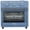 Blue, variant on Magnavox 16.9 Qt./16L Air Fryer Oven with Steam Infusion, Countertop Convection Toaster Oven with Viewing Window, Char