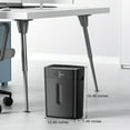 thumbnail image 6 of BONSEN 10-Sheet Cross Cut Paper Shredder for Home Office Use with 4 Gallons Wastebasket, 6 of 7