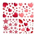 thumbnail image 2 of JeashCHAT Valentine's Day Wall Decals Removable Wall Stickers Peel and Stick Wall Decor for Bedroom Living Room Valentine's Day Decorations, 2 of 6