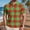 Green, variant on Mens Polo Shirts Short Sleeve Big and Tall Button Up Golf Shirts Polo Collar Breeze Blouses Camo Dry Fit Spring Tee, 3XL