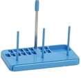thumbnail image 2 of Soporte de carrete de 3 conos Soporte de línea de bordado ajustable Máquina de coser (azul), 2 of 7