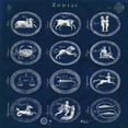 thumbnail image 1 of Blueprint Zodiac Poster Print by Sue Schlabach (24 x 24), 1 of 1