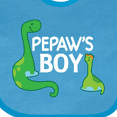 thumbnail image 4 of Inktastic Pepaw's Boy Grandson Boys Baby Bib, 4 of 4