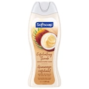 Softsoap Exfoliating Coconut Butter Body Wash for All Skin Types - 20 fl oz Bottle