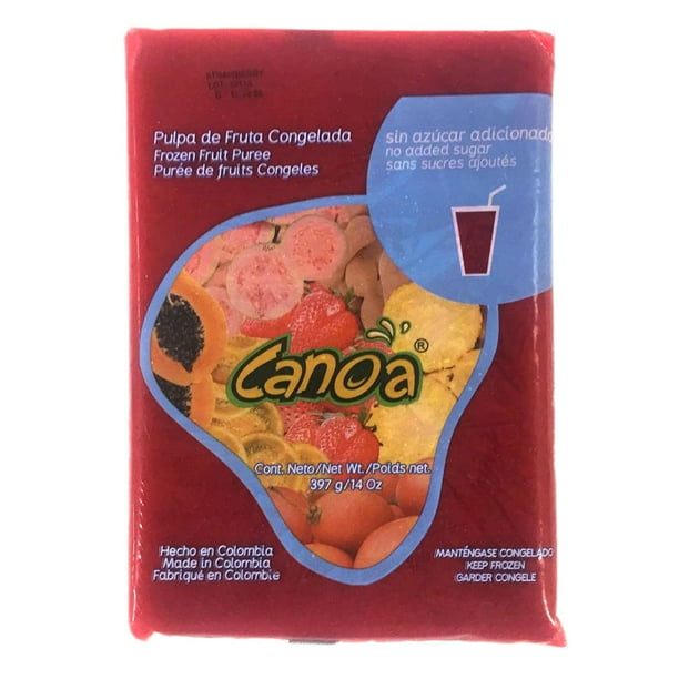 Pulpe de fruit de fraise Canoa