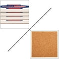 thumbnail image 4 of RYLABLUE Independence Day Theme American Flag Set of 4 Coaster for Drinks, Absorbent Ceramic Stone Coasters Cup Mat with Cork Base for Home Kitchen Room Coffee Table Bar Decor, 4 of 4