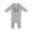 AC-Heather Grey, variant on Summer Vacation in Punta Cana Baby Romper Coveralls