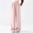 thumbnail image 6 of Maean Kids Girls Sweatpants Straight Leg High Elastic Waist Baggy Causal Sweat Pants with Pockets, 6 of 6