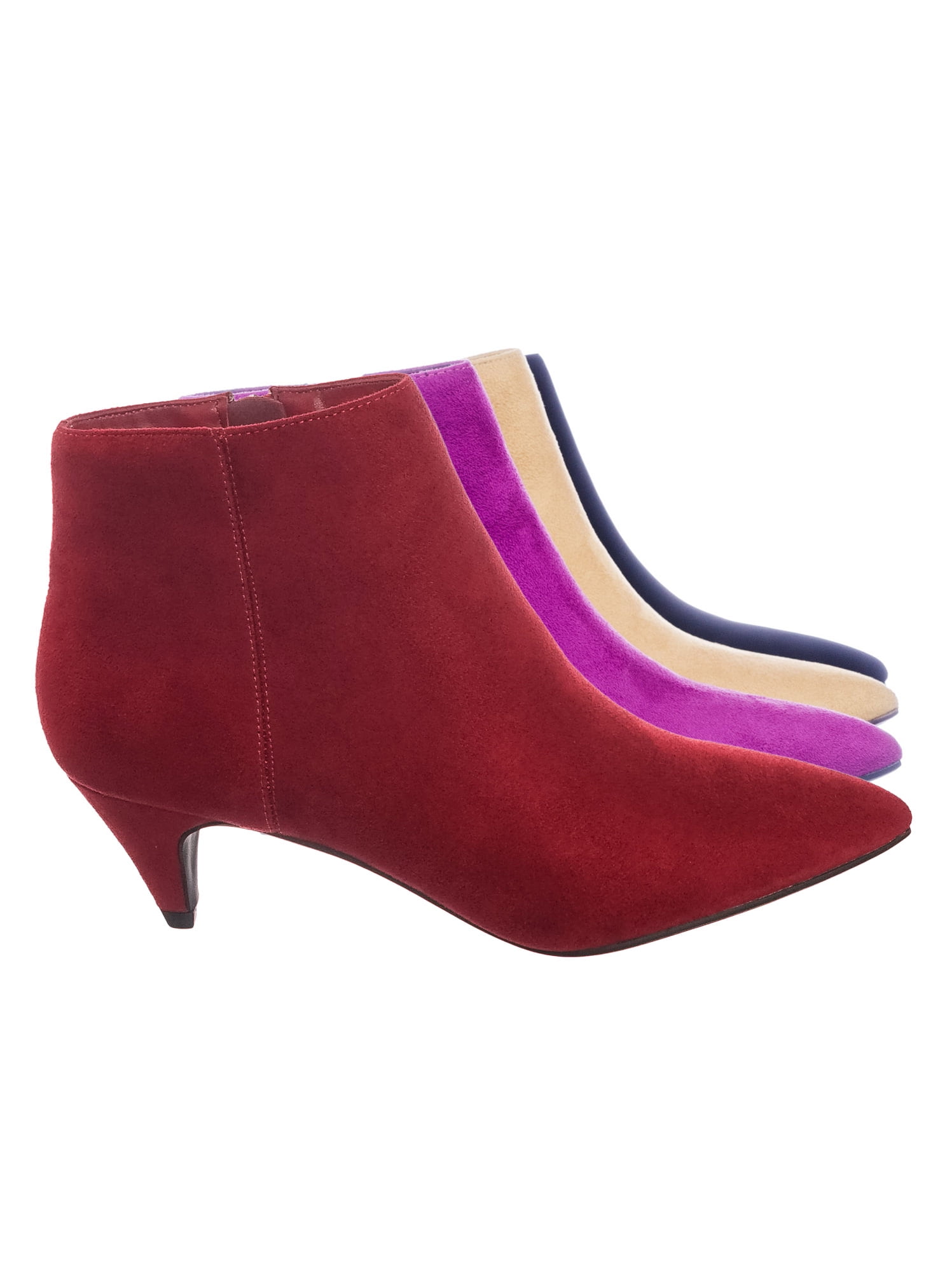 pointed toe booties with heel