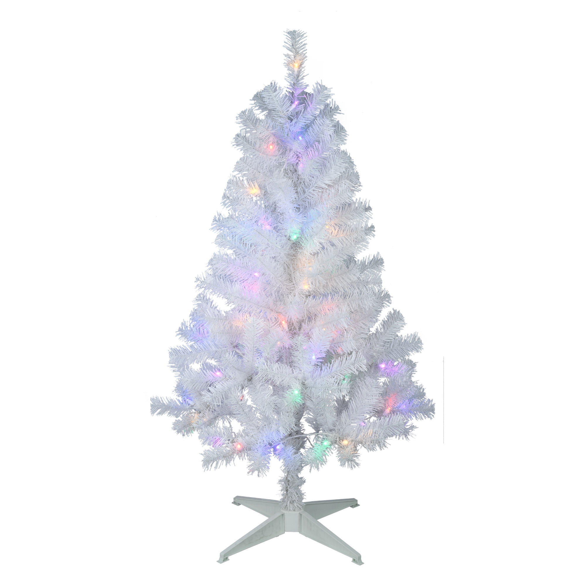 Holiday Time 4' Pre-Lit LED Color-Changing Concord Pine Christmas