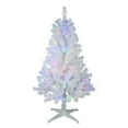 thumbnail image 1 of Holiday Time 4' Pre-Lit LED Color-Changing Concord Pine Christmas Tree, White, 1 of 9