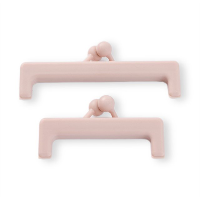 Moyic Paquete de 2 pinzas para sellar bolsas, abrazadera de almacenamiento portátil para galletas de pimienta, color azul Almacenamiento y organización del hogar Rosado