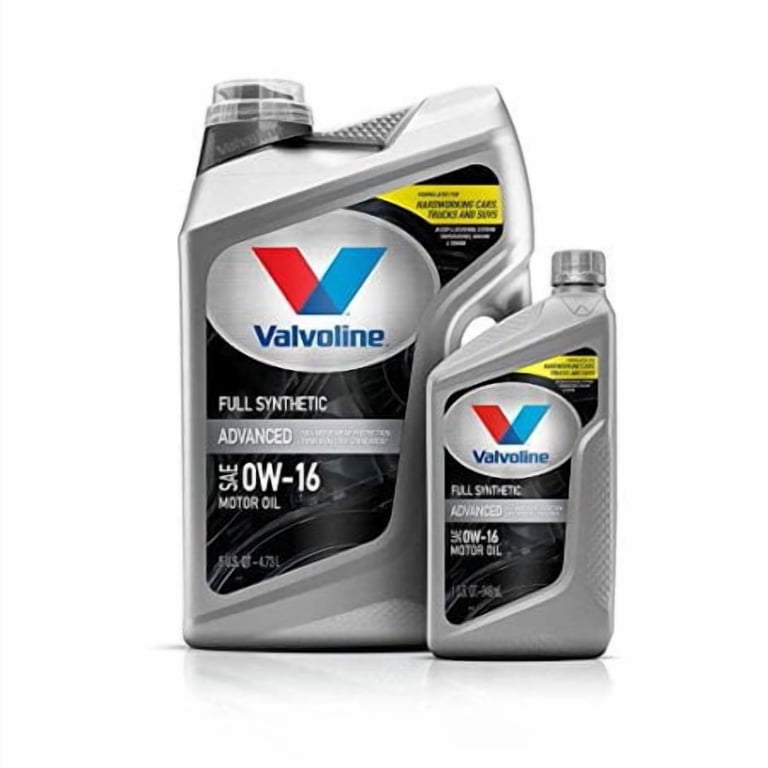 Advanced Fuel Economy Full Synthetic Motor Oil – 0W-16, 5 Quart Jug