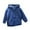 Navy, variant on REDARER Kids Hooded Padded Coat, Thick Winter Jacket with Lining, Warm Windproof Outerwear for Cold Weather,Size:8-9 Years