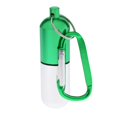 thumbnail image 4 of Monedero de bolsillo, impermeable, hermético, para viajes, pastillero, soporte para medicamentos, estuche contenedor Verde Colcomx Estuche de cápsula de viaje, 4 of 6