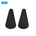 thumbnail image 3 of Uxcell 4"x2.2" PU Leather Scissors Sheath Cover Protector for Eyebrow Trimming Beauty Tool, Black 3 Pack, 3 of 6