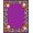 Purple, Pattern 1, variant on ODIKA 2x3 Machine Washable Non-Slip Area Rug, Charming Monkey Parade Design Featuring Swirling and Bursts High Traffic Rug with Pad, Purple, 720807