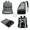 thumbnail image 5 of Queilt (Black) Innovative Traveler Bubble Backpack Pet Carriers for Cats and Dogs, 5 of 5