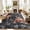 Dark grey, variant on Tiger Washable Rugs Area Rugs for Living Room, Soft Large Vintage Rug, Botanical Non Slip Ultra Thin Floor Carpet for Dining Room Home Office