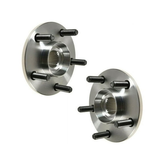 Rear Wheel Hub Set 2 Piece - Compatible with 1989 - 1997 Ford Thunderbird 1990 1991 1992 1993 1994 1995 1996