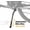 Black, variant on Dnogom Adjustable Aluminum Alloy Bike Side Kickstand Bicycle Accessories, 12.6-16.54" Height for 22-27 Inch Mountain Bike & Road Bike