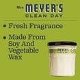 thumbnail image 4 of Mrs. Meyer's Clean Day Candle, Lemon Verbena, 7.2 oz (5 pack), 4 of 7