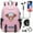 Color3, variant on One Anime Piece Backpack with USB Charging Port Multifunctional Laptop Knapsack Lightweight School Bookbag for Student